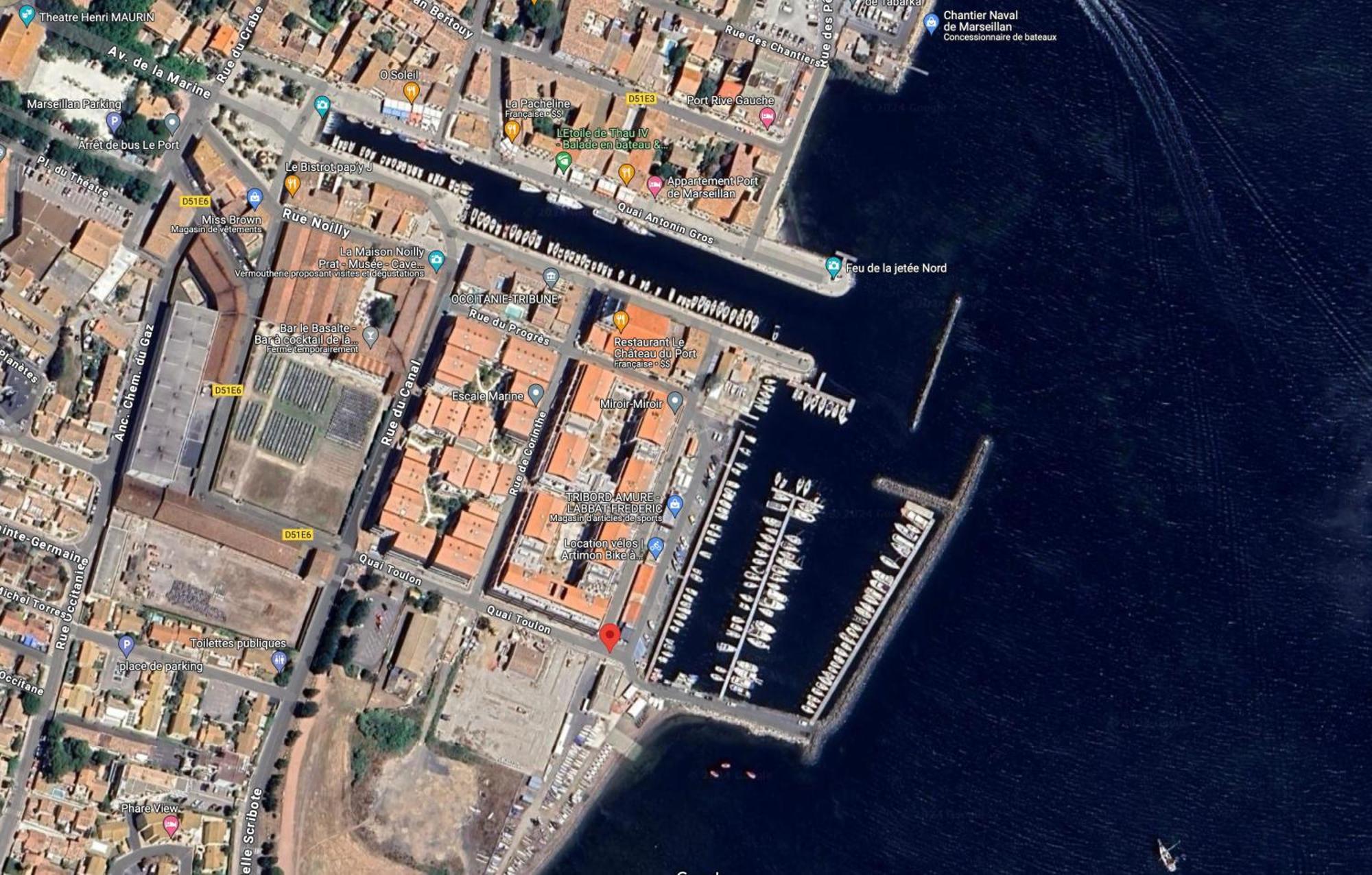 Ferienwohnung Un Endroit De Reve Marseillan  Exterior foto